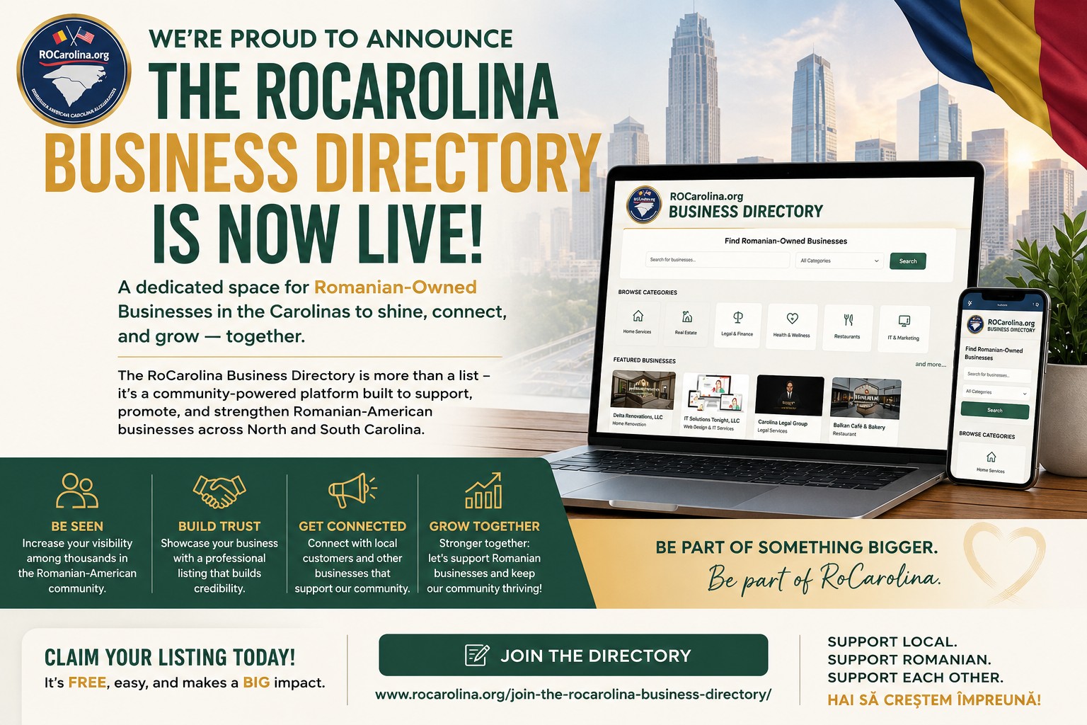 🚀 The RoCarolina Business Directory is Officially Live!
